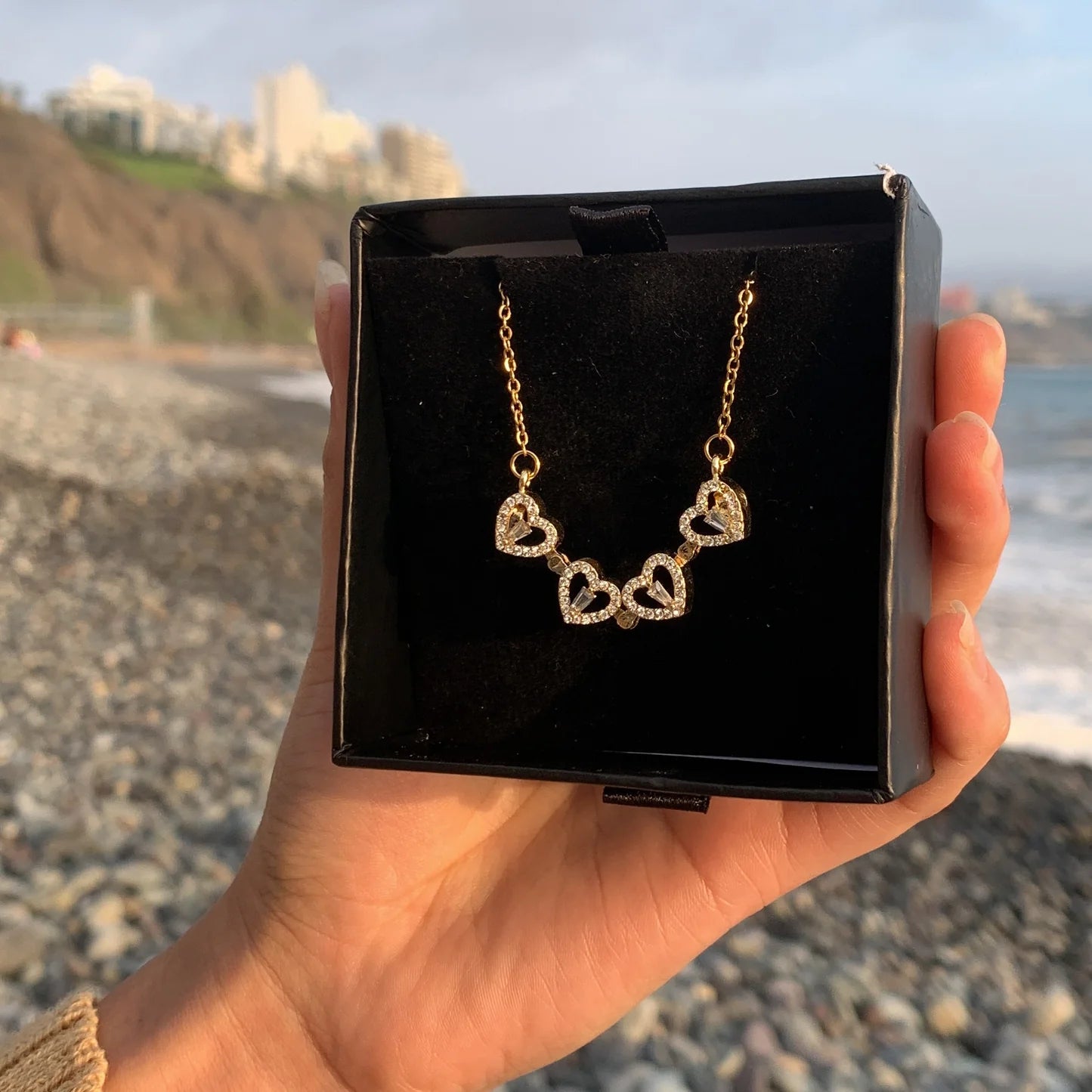 Trébol Enamorado | Collar Trébol y Corazones 🍀❤️🔥