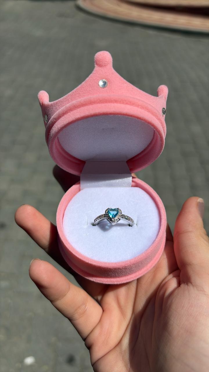 Anillo Princess promise® | Anillo Promesa Talla Ajustable + Caja de regalo ✨💗