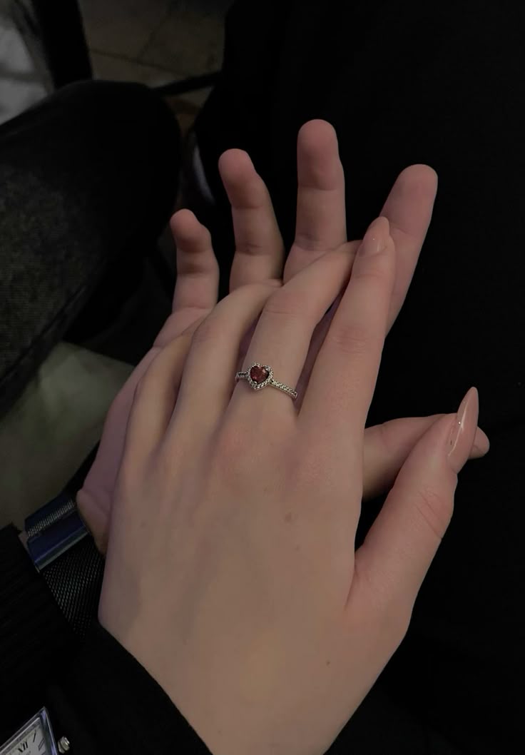 Anillo Princess promise® | Anillo Promesa Talla Ajustable + Caja de regalo ✨💗