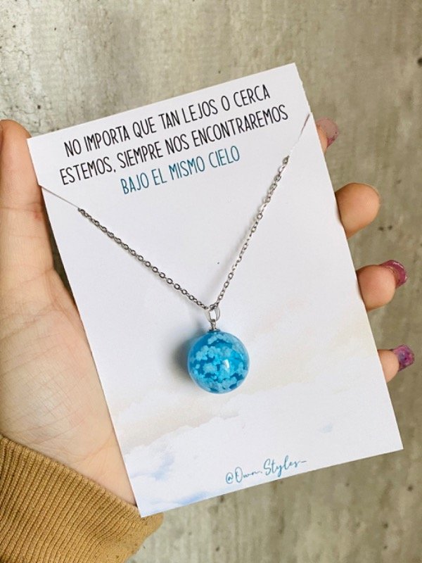 Collar Azul | Mi Cielo Luminoso® ⛅❤️