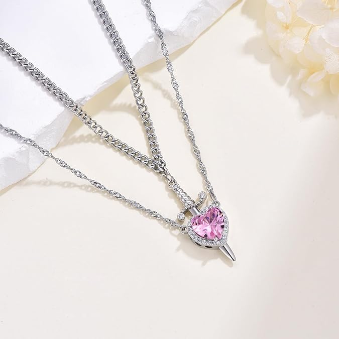True Romance® | Collar Acero inoxidable + Caja Regalo 👑💓