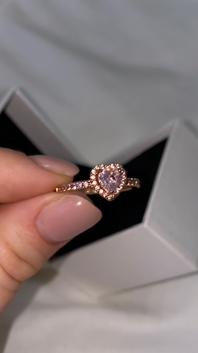 Anillo Princess promise® | Anillo Promesa Talla Ajustable + Caja de regalo ✨💗