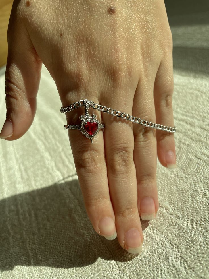 Combo Princess promise® | Anillo Promesa y Pulsera espada + Caja de regalo ✨❤️🔥👑
