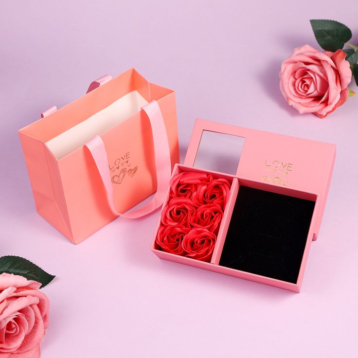 Caja Flores Eternas® | Caja Obsequio NO INCLUYE JOYAS 🌹💖