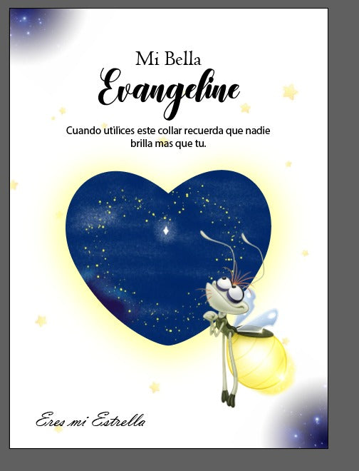 Collar Evangeline® | Charm Princesa y el Sapo + CAJA + TARJETA DEDICATORIA 👑💓