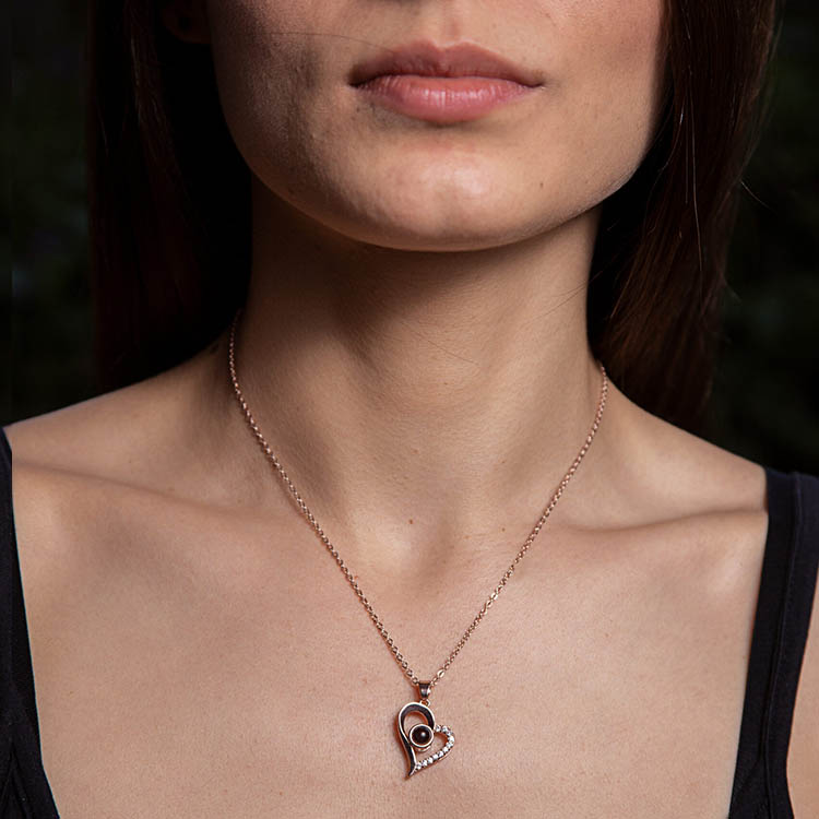 Collar Te amo 100 idiomas® | Con Caja de Regalo ❤️✨