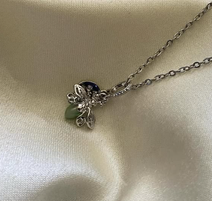Collar Evangeline® | Collar Princesa y el Sapo en Acero inoxidable + CAJA REGALO 👑💓