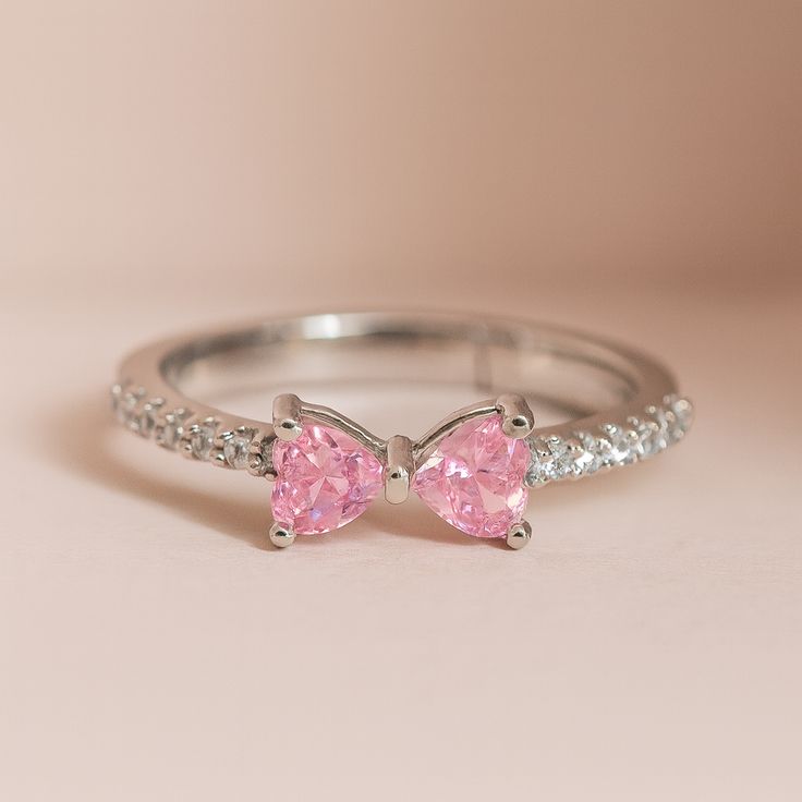 Anillo Pink Promise® | Anillo Promesa Talla Ajustable + Caja de regalo 🎀💗💫