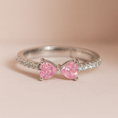 Anillo Pink Promise® | Anillo Promesa Talla Ajustable + Caja de regalo 🎀💗💫