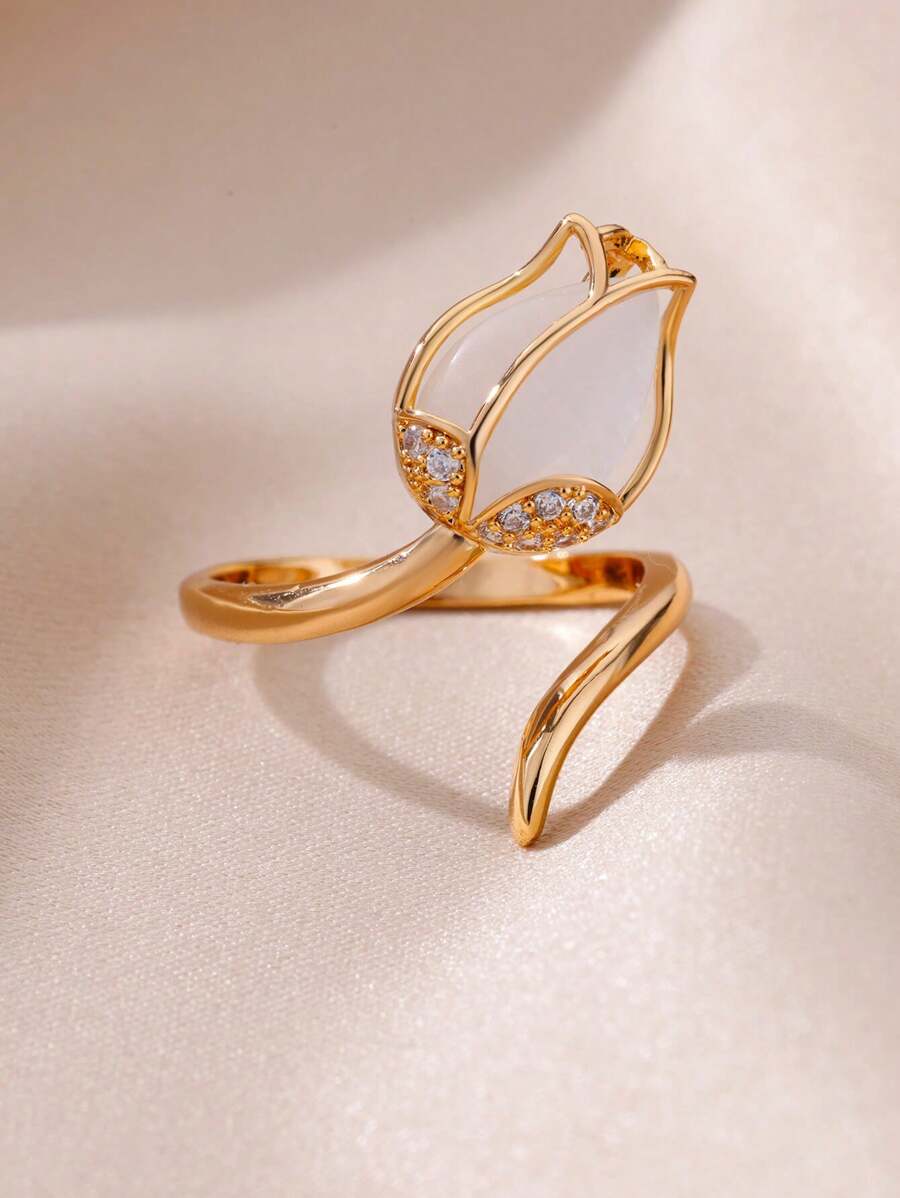 Anillo Tulipán® 🌹💕 | Talla Ajustable