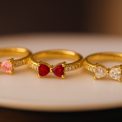 Anillo Pink Promise® | Anillo Promesa Talla Ajustable + Caja de regalo 🎀💗💫