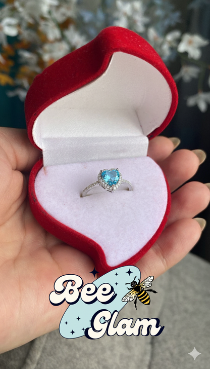 Anillo Princess promise® | Anillo Promesa Talla Ajustable + Caja de regalo ✨💗
