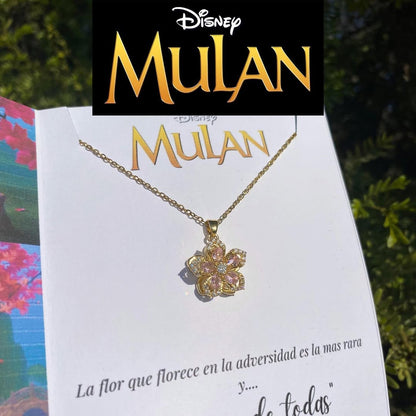 Collar Mulan® | Baño de Oro + Con Caja Regalo y CARTA ESPECIAL 🏯💓