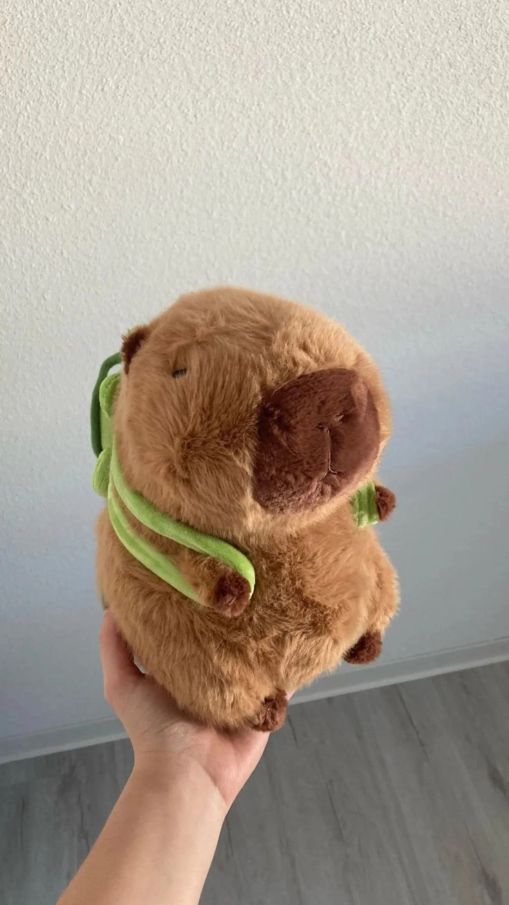 CapyAmigo® | Peluche Capybara Grande 🦫🐢