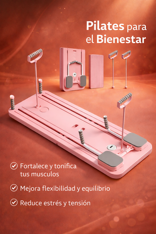 Girl POWER® | Tabla de Pilates + KIT COMPLETO DE ACCESORIOS 🎀🧸✨