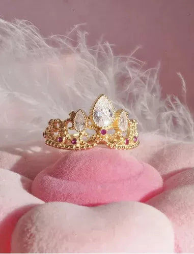 Anillo Enredados® | Baño de Oro + Con Caja Regalo y CARTA ESPECIAL 👑💓