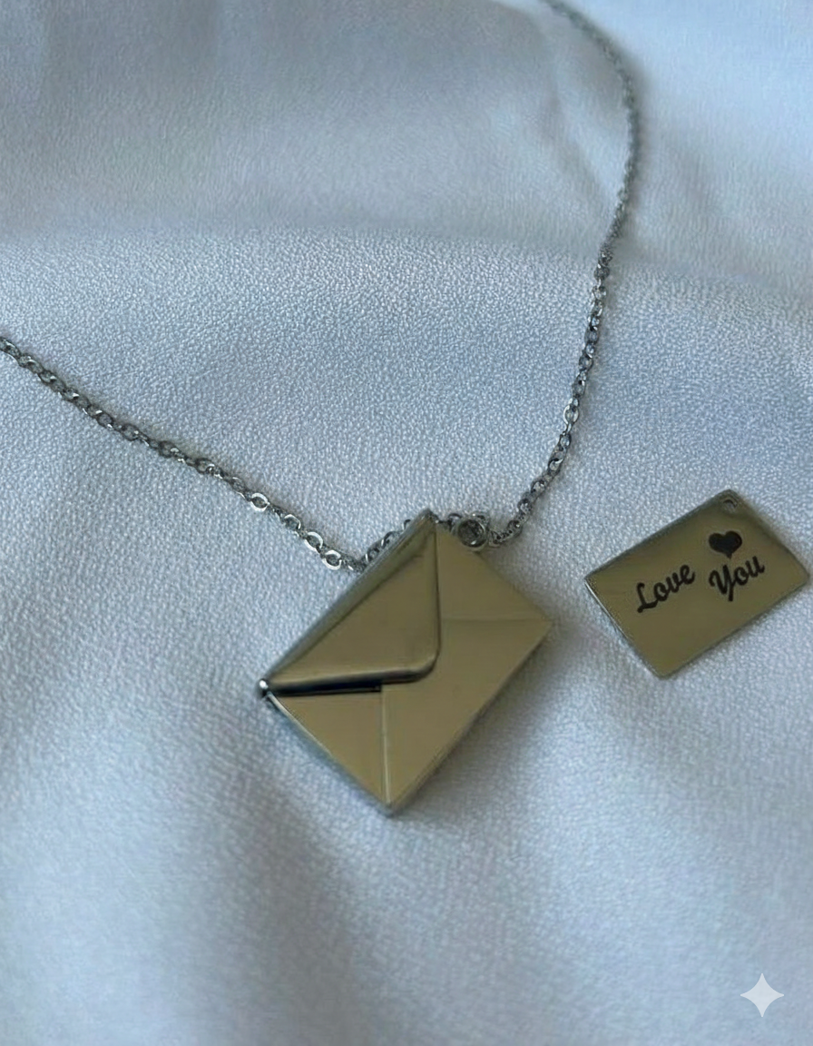 Collar "Love You"® | Collar + Mensaje "Te Amo" + CAJA REGALO 📩💓