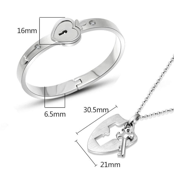 Amor Seguro® | Pulsera y Cadena Candado Acero Inoxidable + Caja Regalo 🔒❤️‍🔥