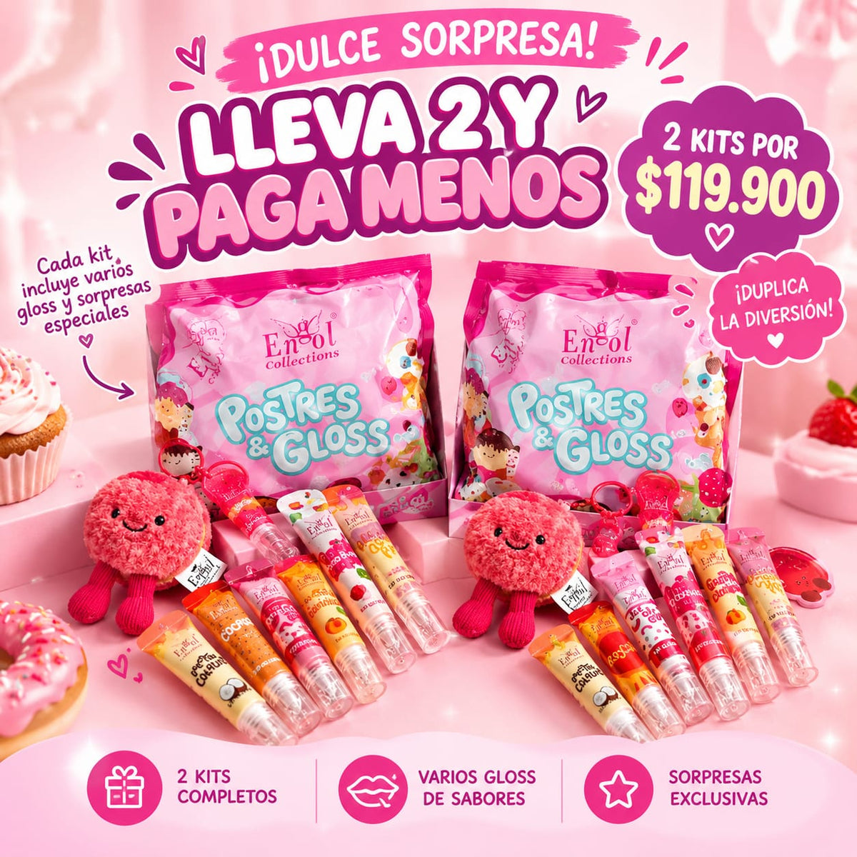 Postresitos Engol® | PROMO LLEVA DOS + ENVIO GRATIS 🍰🍮✨