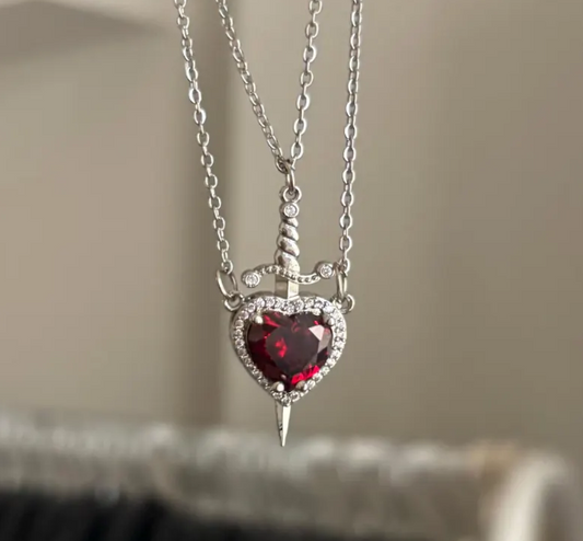 True Romance® | Collar Acero inoxidable + Caja Regalo 👑💓