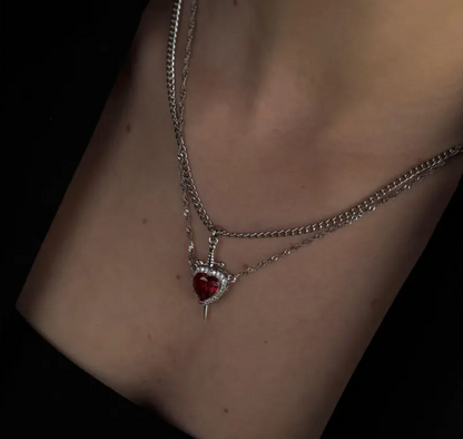 True Romance® | Collar Acero inoxidable + Caja Regalo 👑💓