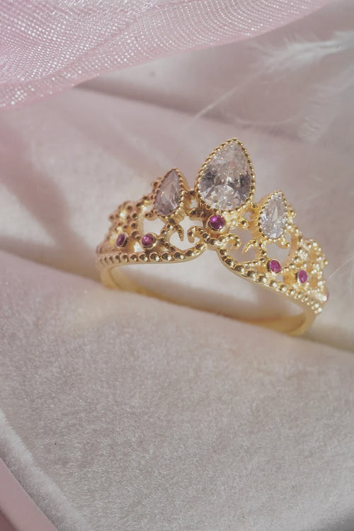 Anillo Enredados® | Baño de Oro + Con Caja Regalo y CARTA ESPECIAL 👑💓