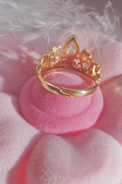 Anillo Enredados® | Baño de Oro + Con Caja Regalo y CARTA ESPECIAL 👑💓