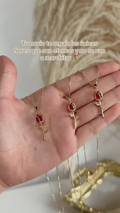 Collar tulipan | Red love💞
