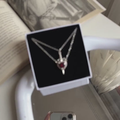 True Romance® | Collar Acero inoxidable + Caja Regalo 👑💓